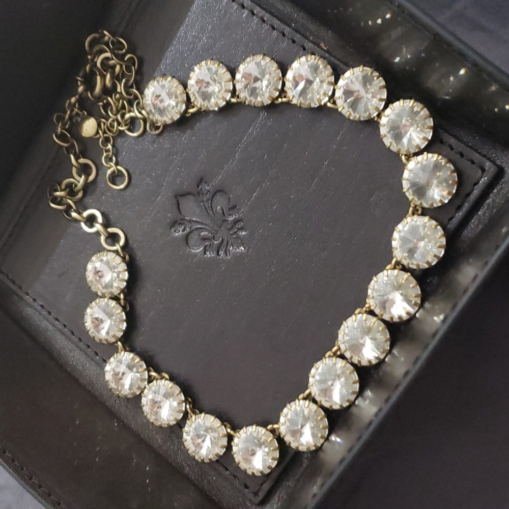 J.Crew Rhinestone Necklace